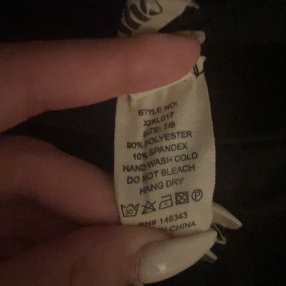 New Condition Shosho Girls Black Leggings - Picture 4 of 7